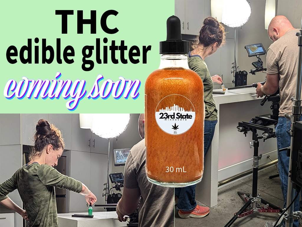 23rd State Sparkles: New THC Glitter Drops Coming Soon!